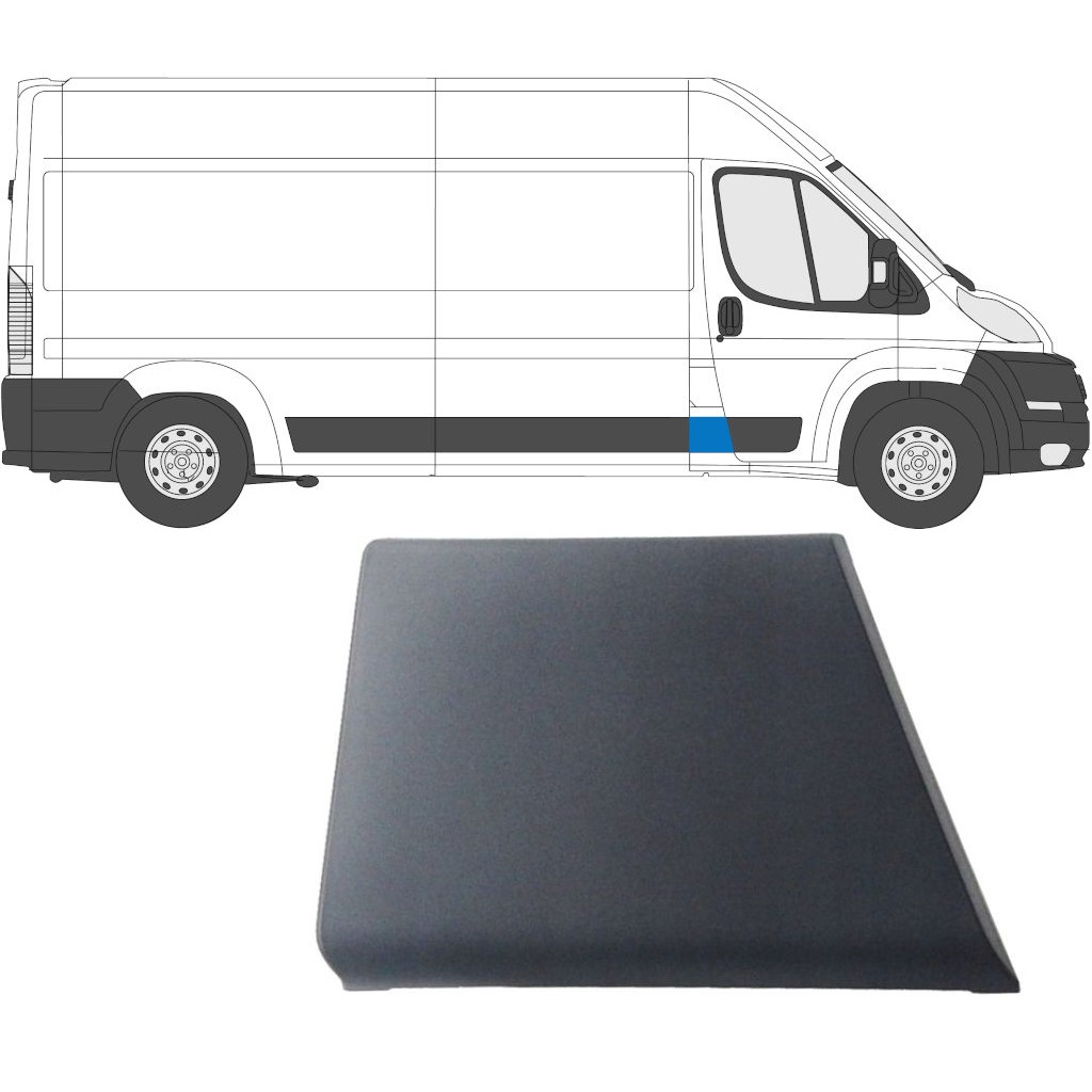 Moulure Petite Milieu Droite Fiat Ducato Peugeot Boxer Citroen Jumper 2006+