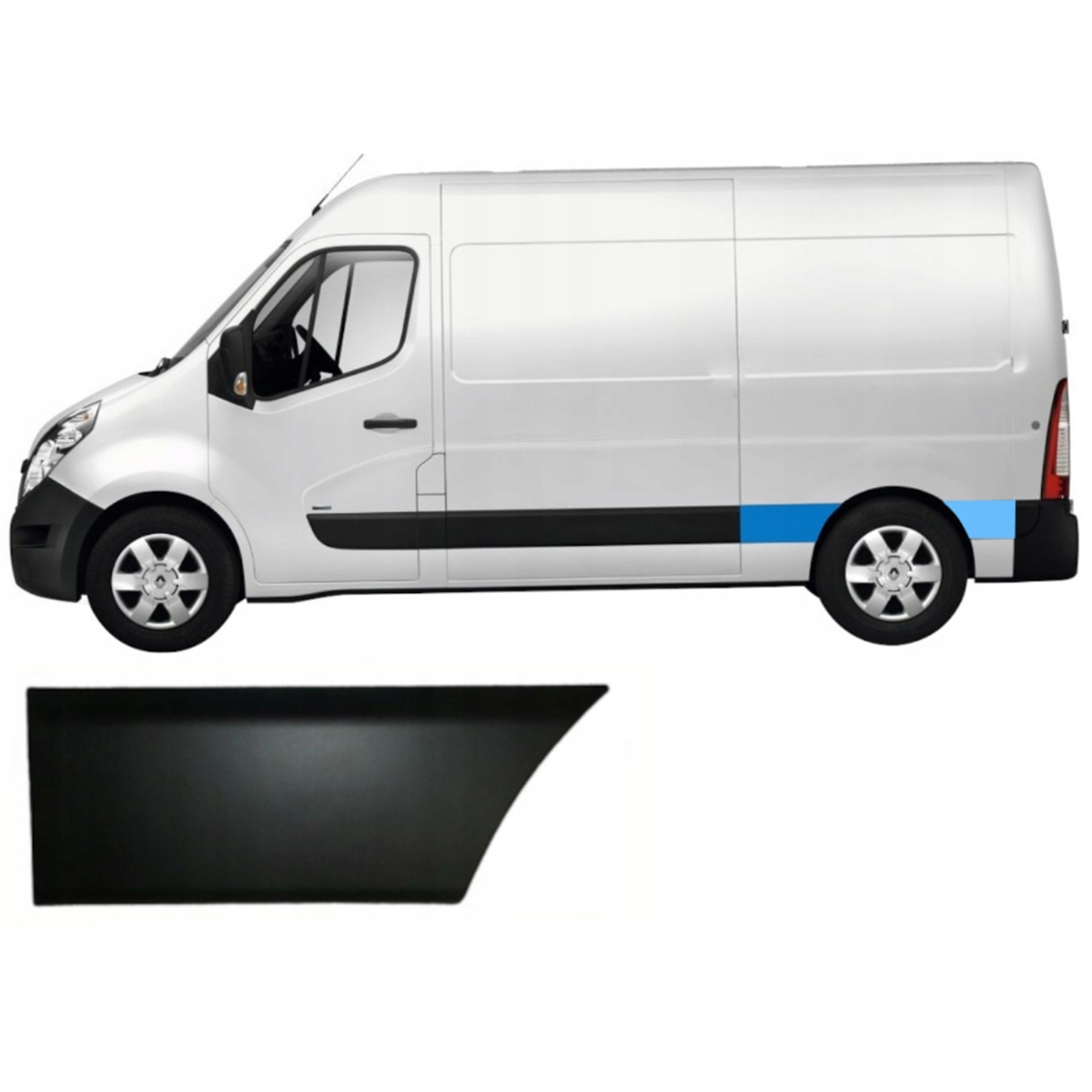 Moulure Gauche Rm3 L4 Renault Master Iii 2010 