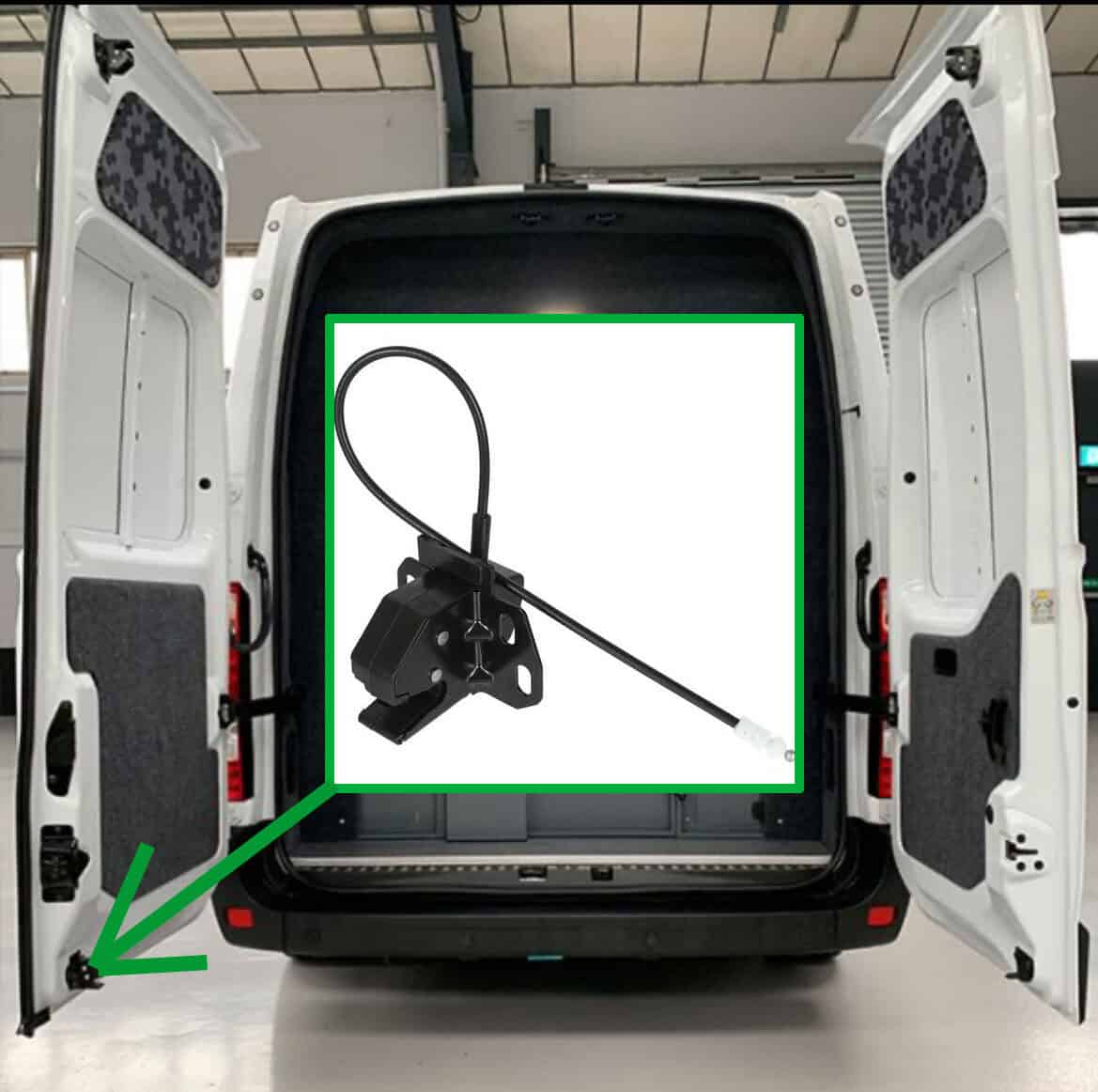 Serrure De Porte Bas Arriere Gauche 8200661149 Renault Master Iii 2010 