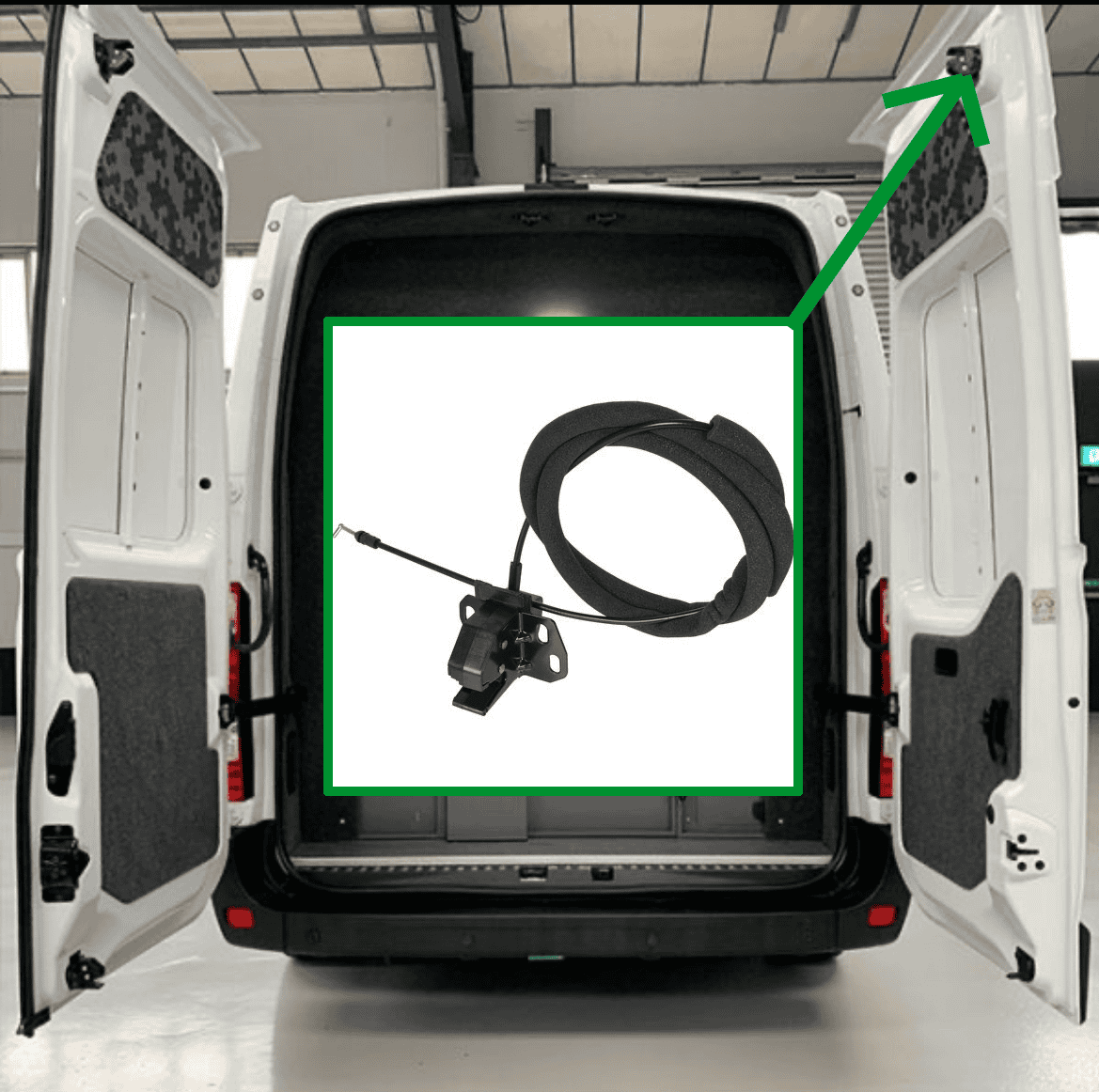 Serrure De Porte Haut Arriere Droite 905920001 R Renault Master Iii 2010 