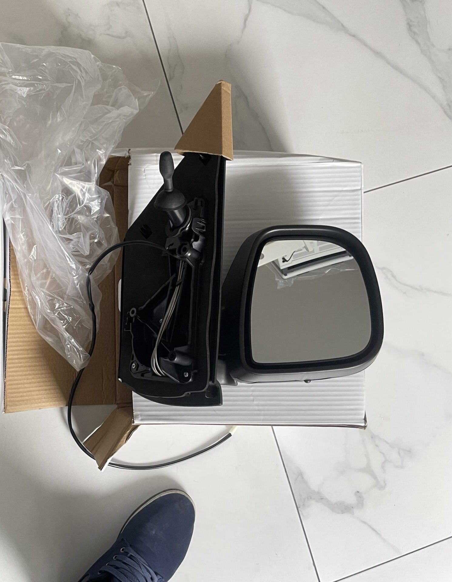 Rétroviseur Manuel DROITE Citroen Jumpy SpaceTourer Peugeot Expert Traveller Fiat Ulysse Scudo Opel Vivaro Zafira Toyota Proace Verso à partir 2016