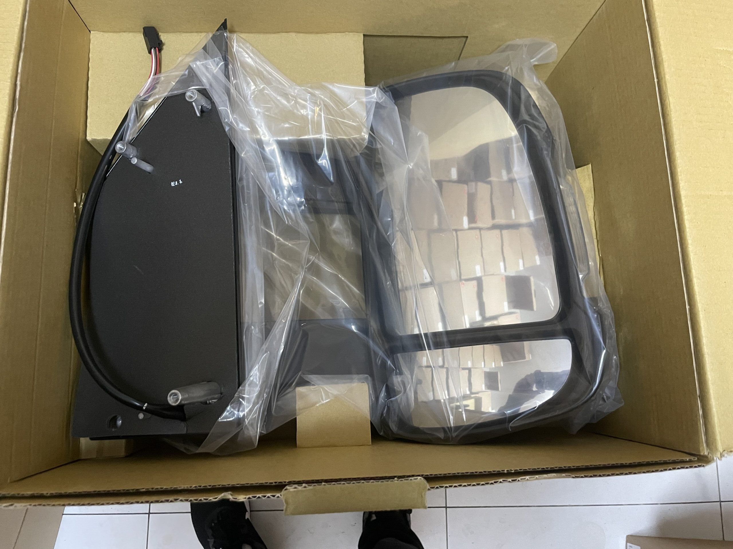 Rétroviseur Électrique Bras Moyen 19 Cm Droite Fiat Ducato Peugeot Boxer Citroen Jumper 2006+